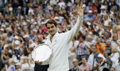 Federer là vận động viên tốt nhất 